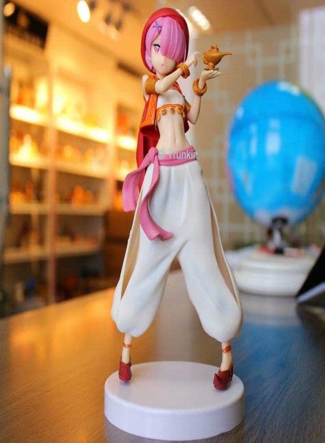 Trunkin Rem Toy Arabian Dancer Shape Model 1 Action Figurine Weeb Manga Rem Ram Action Figure for Collection - Image 2